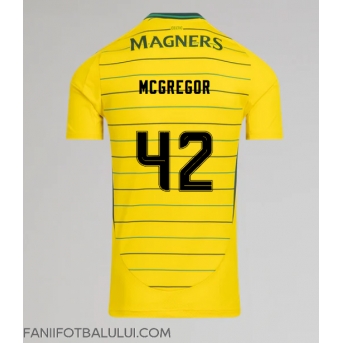 Celtic Callum McGregor #42 Tricou Fotbal Replică 2024-25 Barbati Deplasare